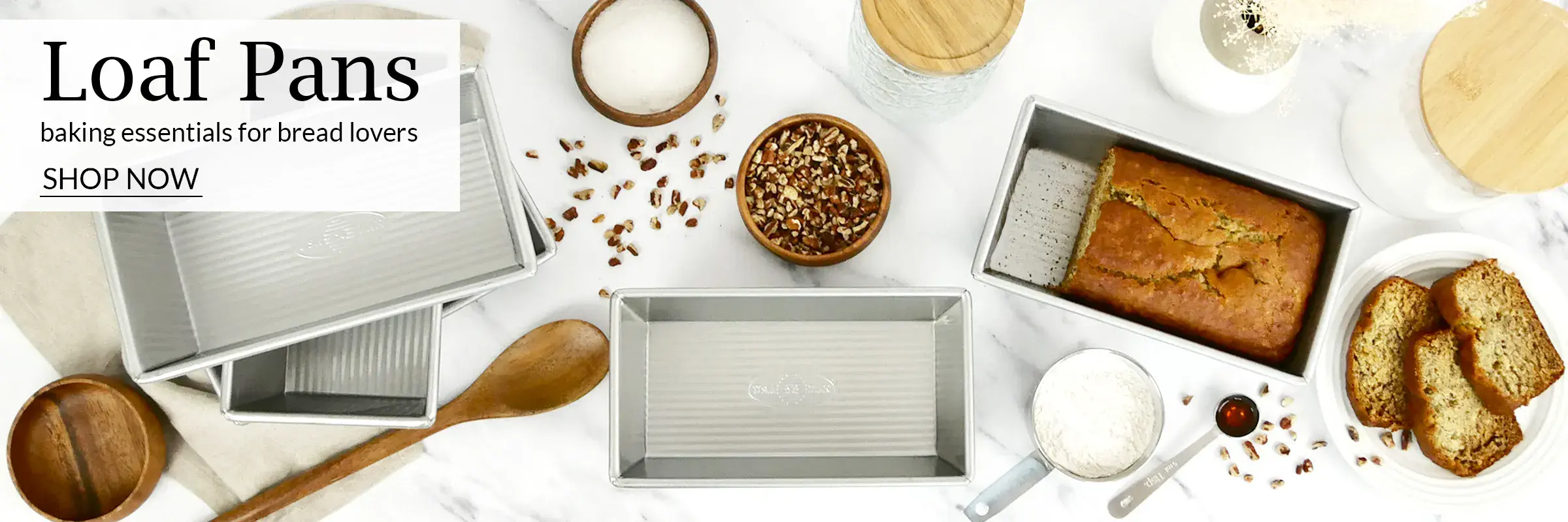 Shop our Bread Loaf Pan Collection